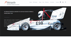 Desktop Screenshot of metropolia-motorsport.fi